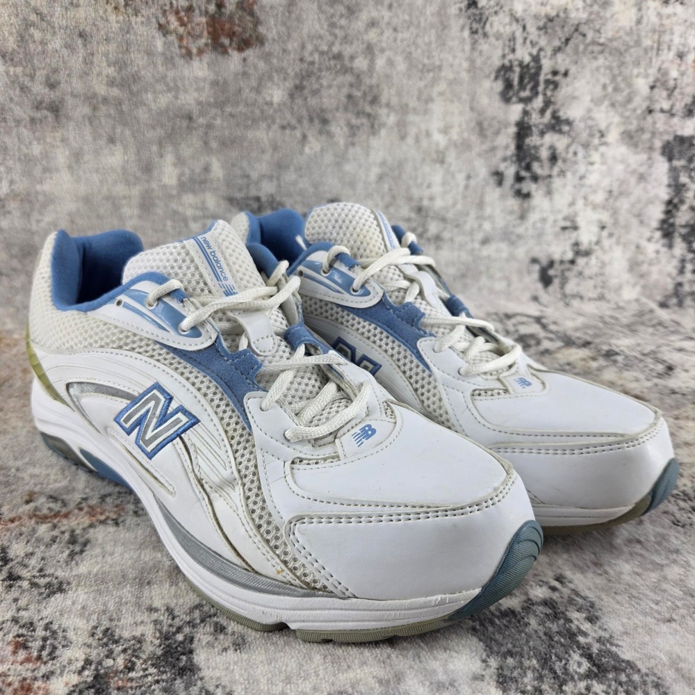 New Balance 846  Walking Shoes Womens 10 B Narrow White Blue WW846WB Comfort